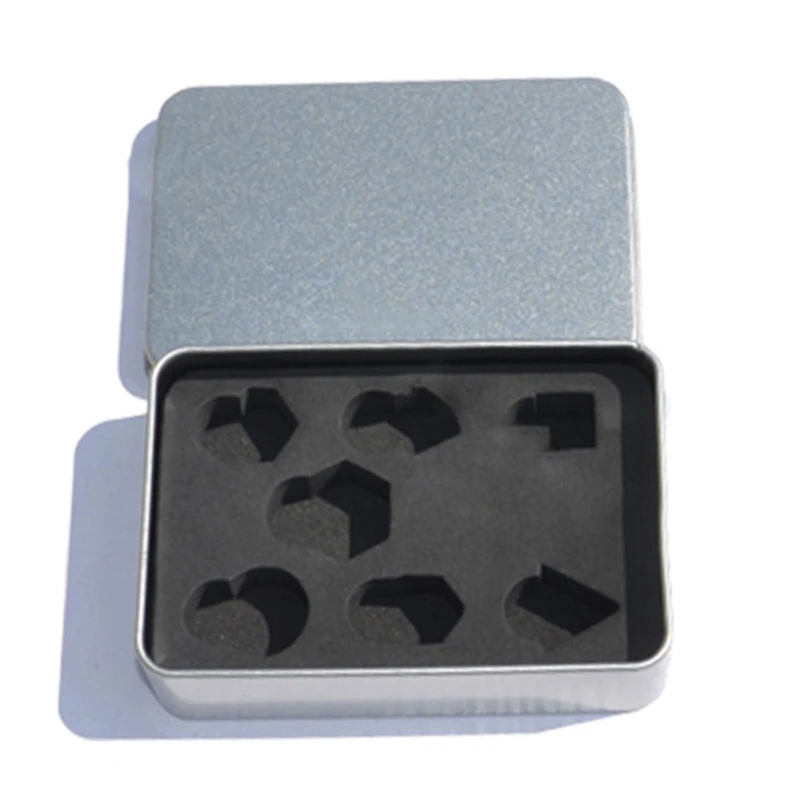 Dice Metal Box Standard Size Dice Metal Box 7pcs D4 D6 D8 D10 D% D12 D20 Set Drop Shipping
Dice Metal Box Standard Size Dice Metal Box 7pcs D4 D6 D8 D10 D% D12 D20 Set Drop Shipping