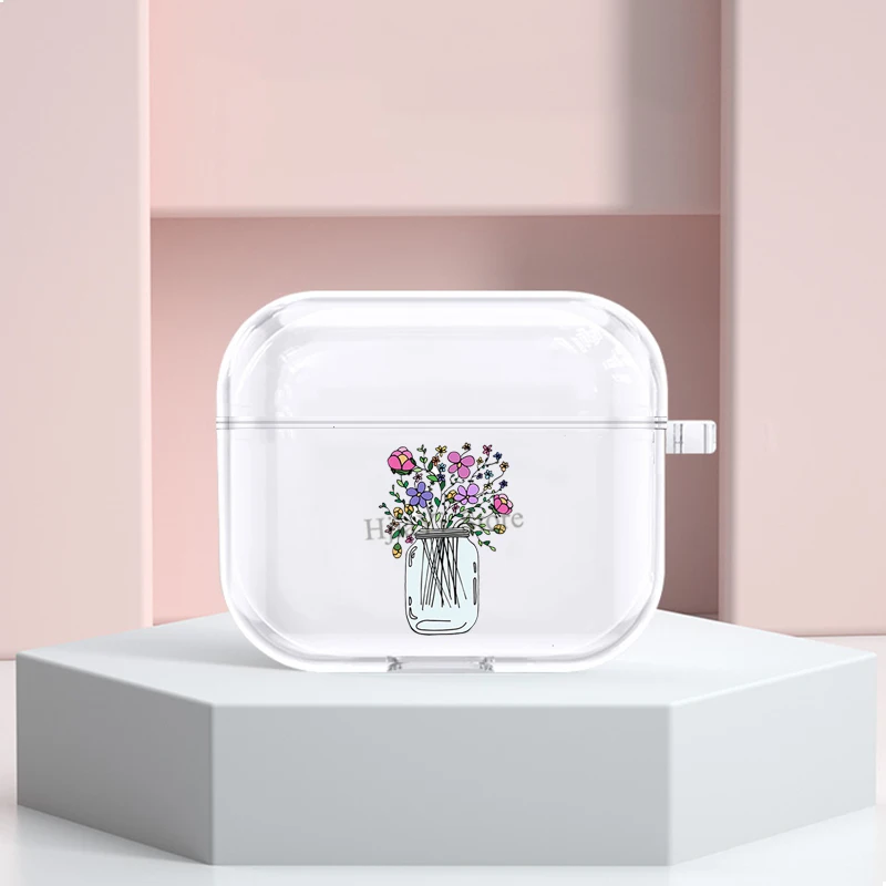 Mason Jar with Flowers Case For Apple Airpods 3 Soft Cover For Airpods Pro Airpods 2 Wireless Earphone Funda
Mason Jar with Flowers Case For Apple Airpods 3 Soft Cover For Airpods Pro Airpods 2 Wireless Earphone Funda