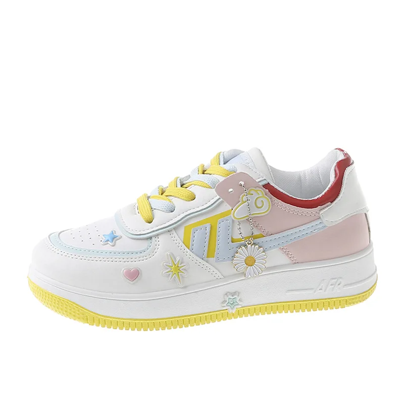 White Shoes Women's Korean-Style Casual Sneakers for Students Platform Shoes Shoes for Women
White Shoes Women's Korean-Style Casual Sneakers for Students Platform Shoes Shoes for Women