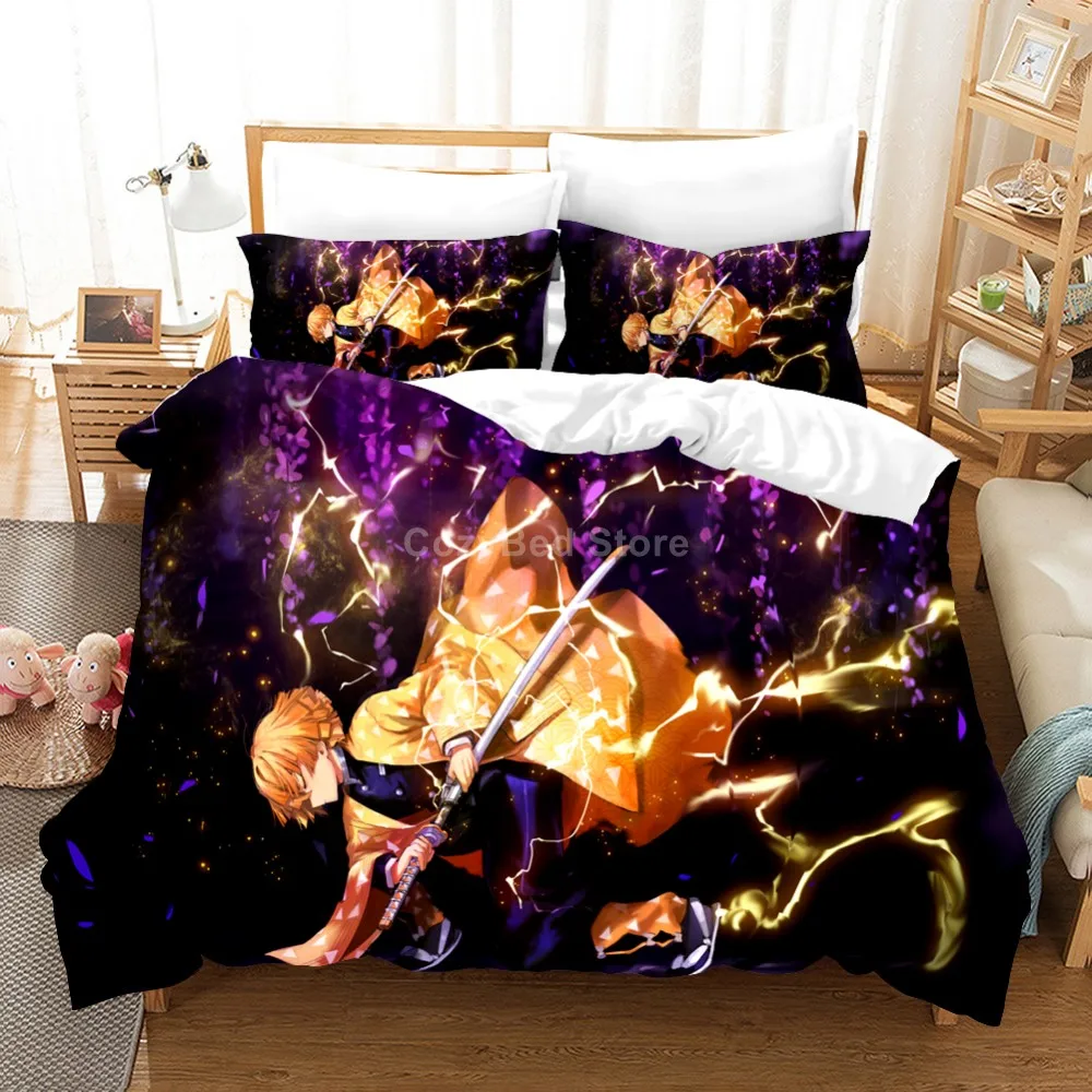 Zenitsu Agatsuma Bedding Set Anime Kids Gift Comforter Duvet Cover Sets Bed Linen Twin Queen King Single Size Home Demon Slayer
Zenitsu Agatsuma Bedding Set Anime Kids Gift Comforter Duvet Cover Sets Bed Linen Twin Queen King Single Size Home Demon Slayer