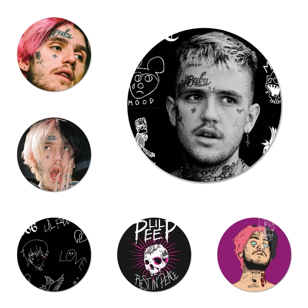 58mm P Lil Peep Rip Icons Pins Badge Decoration Brooches Metal Badges For Clothes Backpack Decoration
58mm P Lil Peep Rip Icons Pins Badge Decoration Brooches Metal Badges For Clothes Backpack Decoration