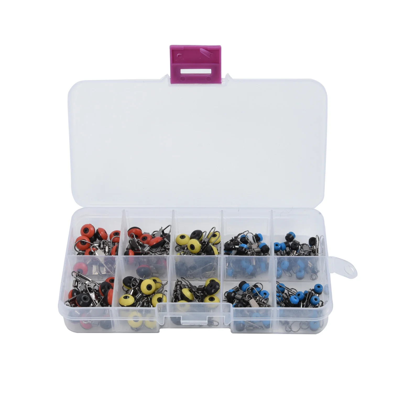 100Pcs/Box Plastic Hard Swivel With Interlock Snap Big Style Fishing Swivel Snap Pesca Iscas Fishing Tackle Accessories
100Pcs/Box Plastic Hard Swivel With Interlock Snap Big Style Fishing Swivel Snap Pesca Iscas Fishing Tackle Accessories