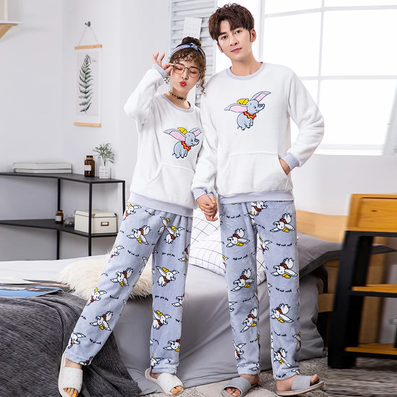 Lincici 2020 New coral fleecy pajamas for couples, dumbo for fall and winter SUIT comfortable cute plus size
Lincici 2020 New coral fleecy pajamas for couples, dumbo for fall and winter SUIT comfortable cute plus size