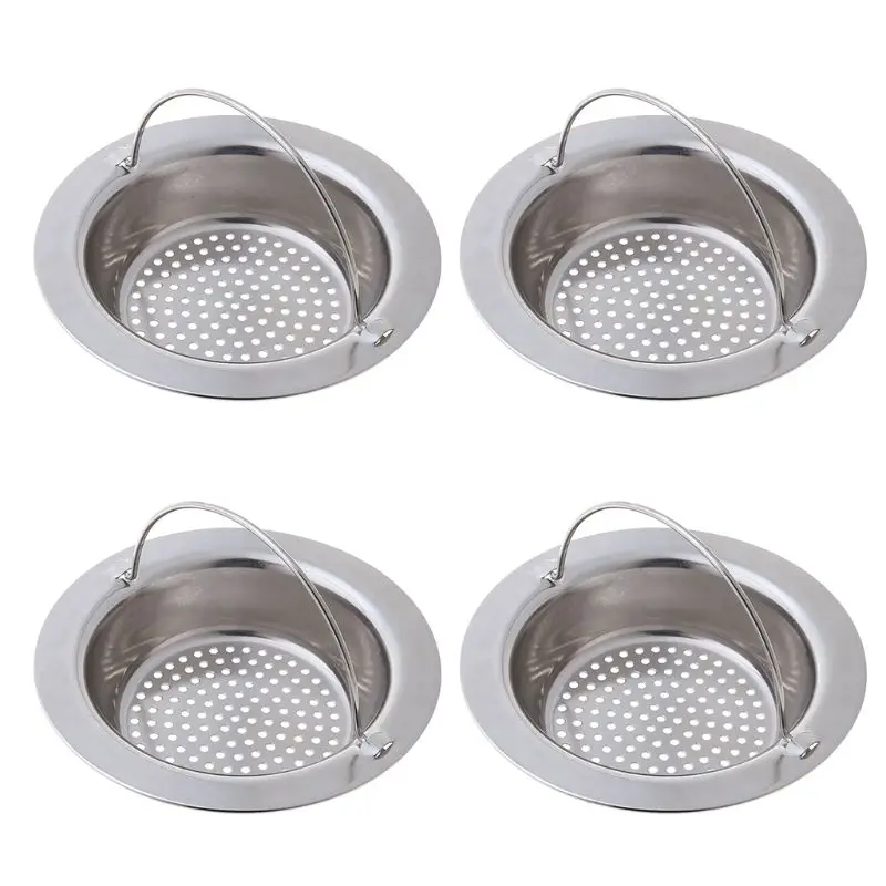 Stainless Steel Sink Strainer Shower Floor Drain Bathroom Plug Trap Hair Catcher Kitchen Sink Filter Floor Cover Drainage Y4QC
Stainless Steel Sink Strainer Shower Floor Drain Bathroom Plug Trap Hair Catcher Kitchen Sink Filter Floor Cover Drainage Y4QC