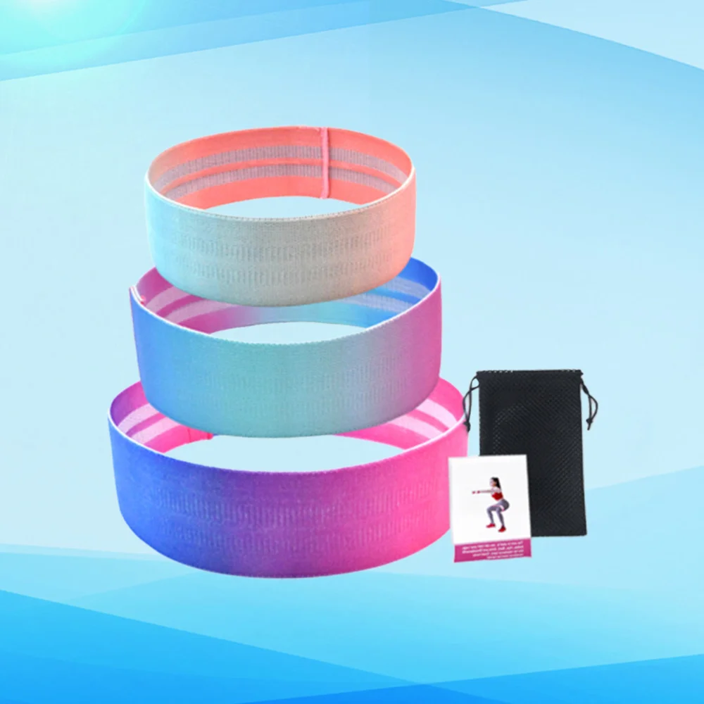 3pcs Hip Elastic Band Anti Band Resistance Bands Resistance Loop Exercise Strap For Stretching Fitness Ladies (with Net Ba
3pcs Hip Elastic Band Anti Band Resistance Bands Resistance Loop Exercise Strap For Stretching Fitness Ladies (with Net Ba
