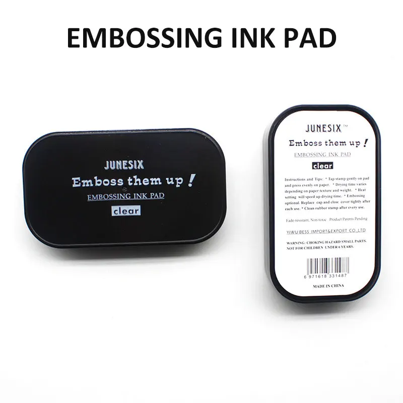 3pcs/lot Transparent Floating Watermark Embossing Ink Pad For DIY Rubber Stamp Scrapbooking Decor
3pcs/lot Transparent Floating Watermark Embossing Ink Pad For DIY Rubber Stamp Scrapbooking Decor