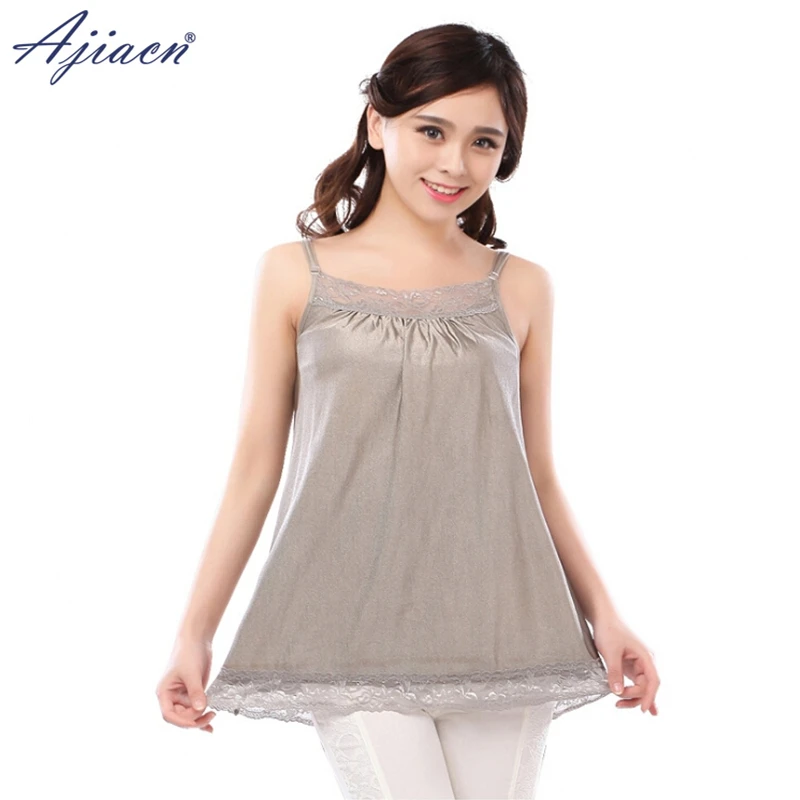 Promotion anti-electromagnetic radiation maternity camisole Office worker computer EMF shielding 100% silver fiber camisole
Promotion anti-electromagnetic radiation maternity camisole Office worker computer EMF shielding 100% silver fiber camisole