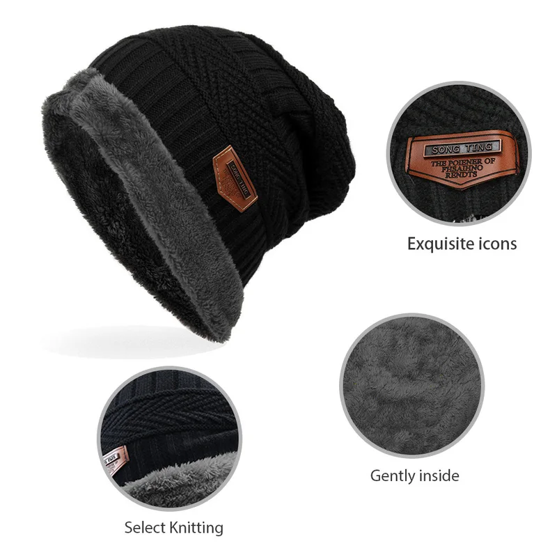 Fashion Men Warm Knitted Winter Hat Soft Hats Skullies Beanies Winter Hat For Women Unisex Autumn Winter Knitted Caps 6 Colors
Fashion Men Warm Knitted Winter Hat Soft Hats Skullies Beanies Winter Hat For Women Unisex Autumn Winter Knitted Caps 6 Colors