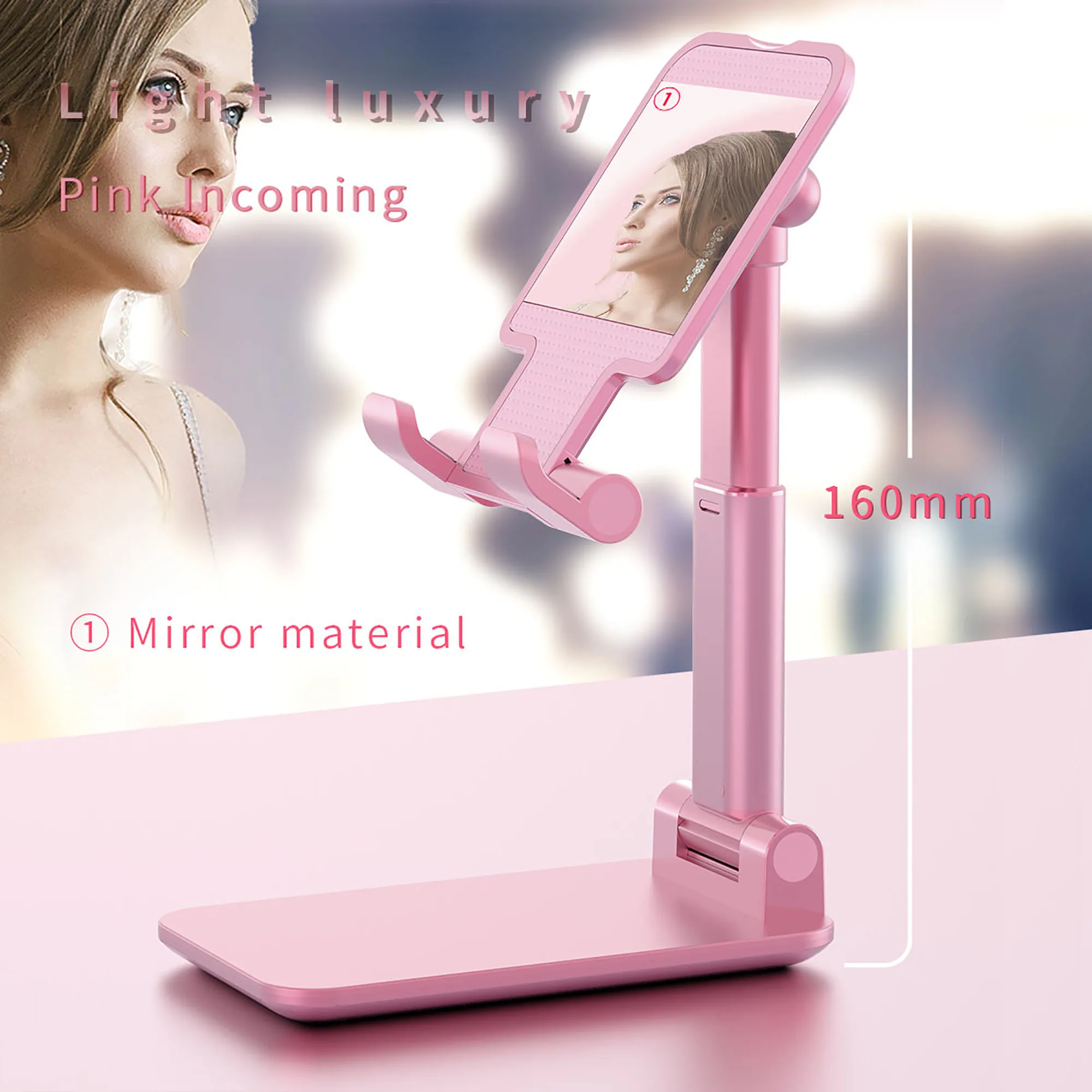 Phone Holder Stand For Mobile Phone Metal Phone Holder Foldable Phone Stand Desk Portable telescopic Aluminum alloy And silicone
Phone Holder Stand For Mobile Phone Metal Phone Holder Foldable Phone Stand Desk Portable telescopic Aluminum alloy And silicone