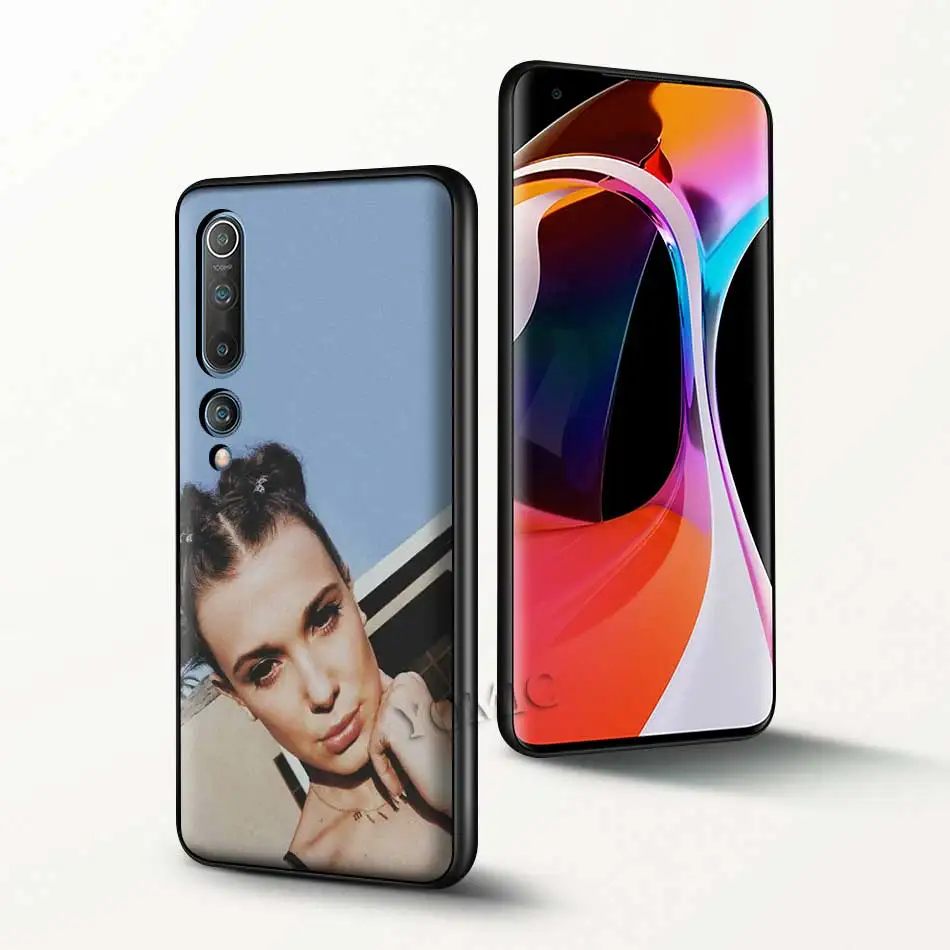Phone Cover for Xiaomi Mi Note 9T 10 Poco F1 F2 CC9 CC9E A2 A1 8 Lite 9 SE Pro A3 Black Soft Case Coque Millie Bobby Brown
Phone Cover for Xiaomi Mi Note 9T 10 Poco F1 F2 CC9 CC9E A2 A1 8 Lite 9 SE Pro A3 Black Soft Case Coque Millie Bobby Brown