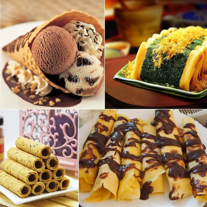 Egg Roll Mode Non-Stick Omelet Waffles for the Baking Pan Cake Bakeware Crispy Machine Omelet Mold Bakeware Tool
Egg Roll Mode Non-Stick Omelet Waffles for the Baking Pan Cake Bakeware Crispy Machine Omelet Mold Bakeware Tool