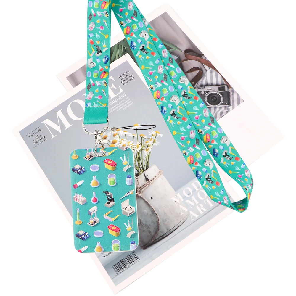JY129 Cartoon Chemical Supplies Neck Strap Lanyards Keychain Badge Holder ID Card Pass Hang Rope Gifts Accessories For Teacher
JY129 Cartoon Chemical Supplies Neck Strap Lanyards Keychain Badge Holder ID Card Pass Hang Rope Gifts Accessories For Teacher