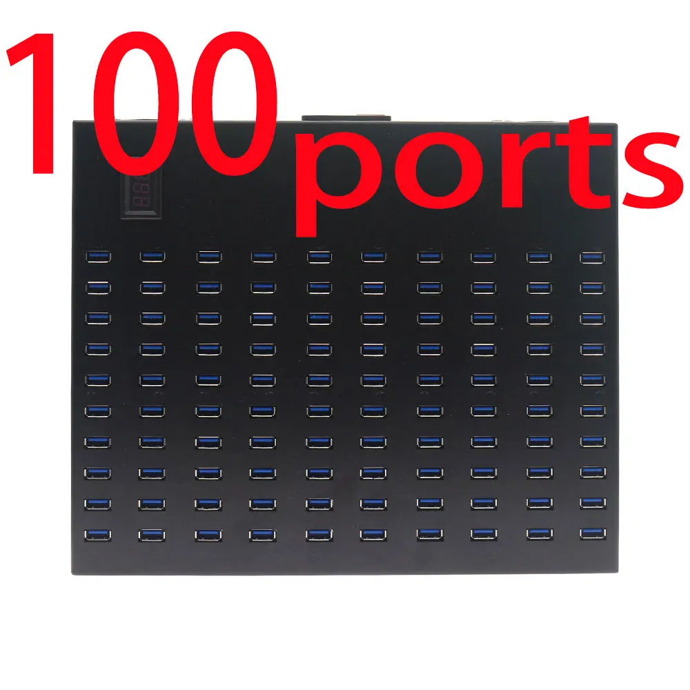 Зарядная станция на 100 USB-портов, 800 Вт, с несколькими USB-портами
Зарядная станция на 100 USB-портов, 800 Вт, с несколькими USB-портами