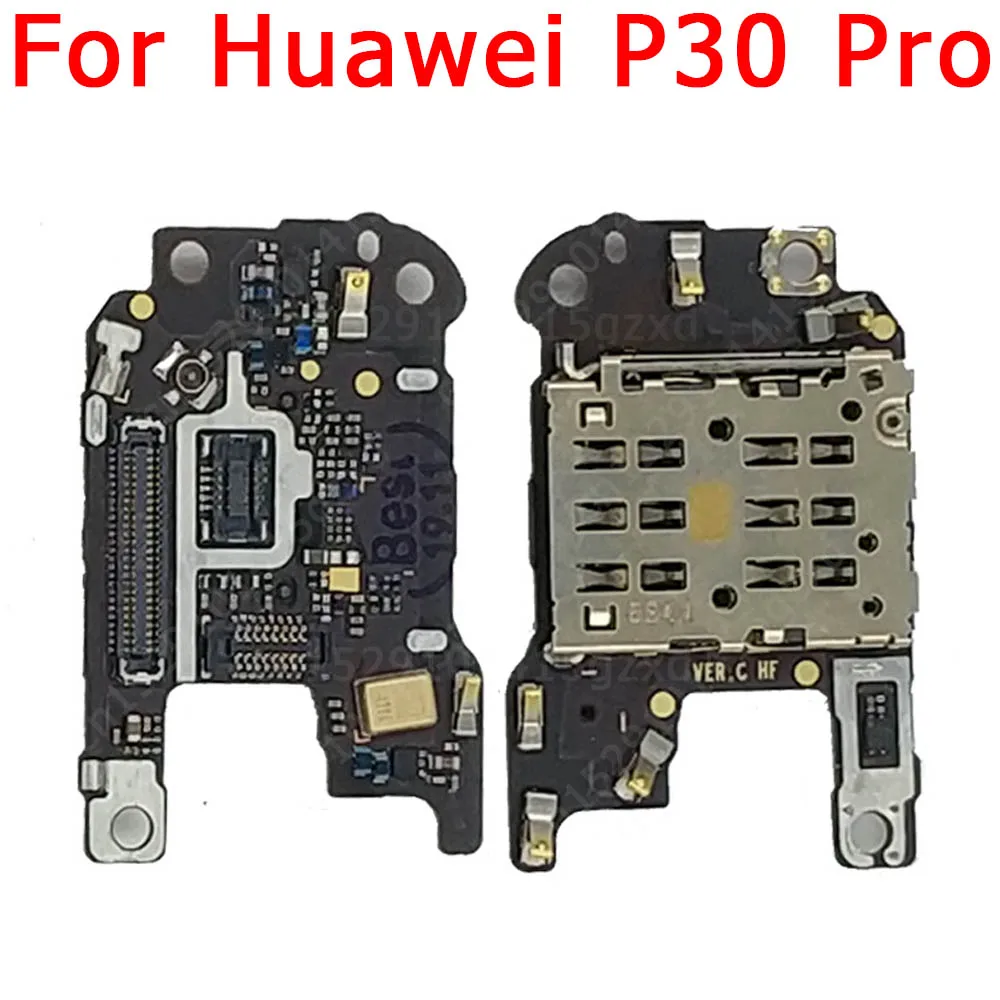 Гибкий кабель для Huawei P30 Pro, разъем для SIM-карты, микрофон, запасные части 
Гибкий кабель для Huawei P30 Pro, разъем для SIM-карты, микрофон, запасные части