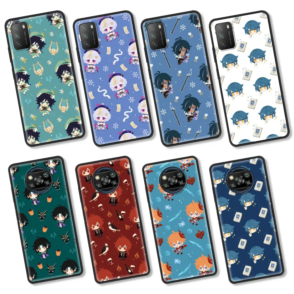 Cartoon Genshin Impact Case Funda For Xiaomi Mi 11X 11 10T 10 9T 9 Pro 11 Ultra 11 10T 10 9 Lite 10S 11i Lite Cover Coque
Cartoon Genshin Impact Case Funda For Xiaomi Mi 11X 11 10T 10 9T 9 Pro 11 Ultra 11 10T 10 9 Lite 10S 11i Lite Cover Coque