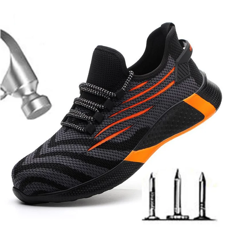 Men's Work Safety Shoes Puncture-Proof Work Sports Shoes Work Shoes Men's Boots Lightweight Men's Shoes Safety Boots Size 35--47
Men's Work Safety Shoes Puncture-Proof Work Sports Shoes Work Shoes Men's Boots Lightweight Men's Shoes Safety Boots Size 35--47