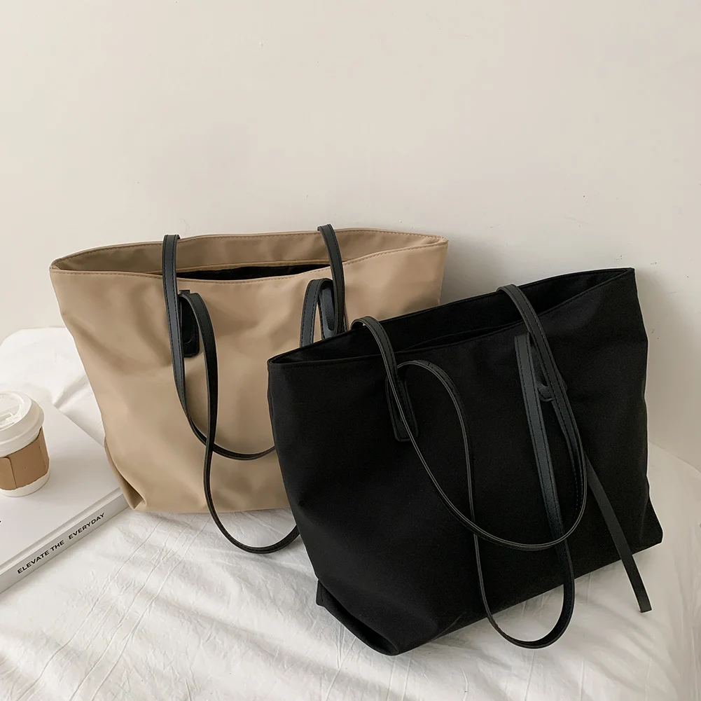 Casual Nylon Waterproof Handbags Totes Women Large Capacity Shoulder Top-handle Bag Daily Travel Fashion Shopping Totes Purse
Casual Nylon Waterproof Handbags Totes Women Large Capacity Shoulder Top-handle Bag Daily Travel Fashion Shopping Totes Purse