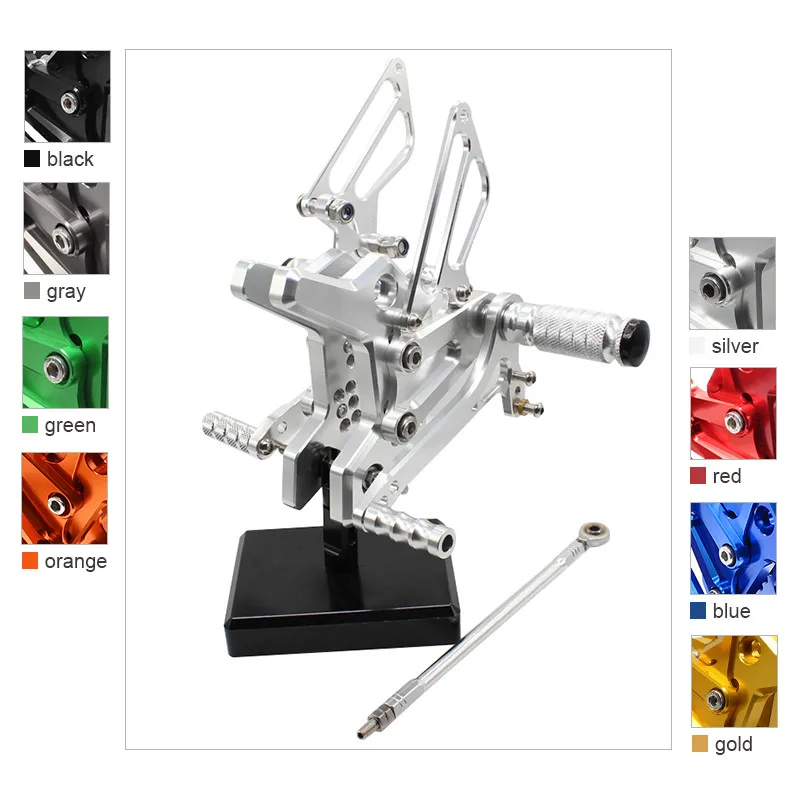 For Kawasaki Z750 Z 750 2004-2006 2005 CNC Aluminum Motorcycle Rearset Footrest Footpeg Pedal Foot Peg Rear Set For Z750
For Kawasaki Z750 Z 750 2004-2006 2005 CNC Aluminum Motorcycle Rearset Footrest Footpeg Pedal Foot Peg Rear Set For Z750