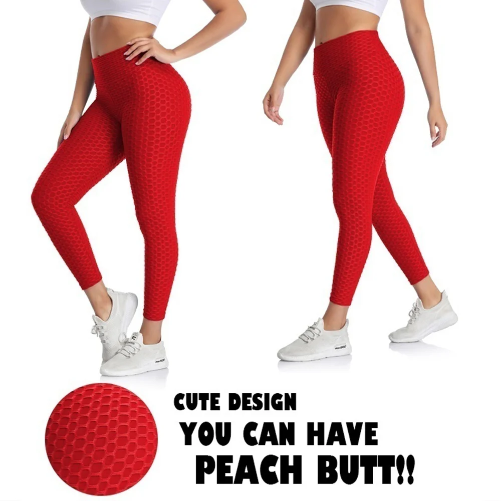 Sexy Hip Tight Pants Fitness Sports Leggings Bubble Sports Leggings Female Running Trousers High Waist Sports Pants
Sexy Hip Tight Pants Fitness Sports Leggings Bubble Sports Leggings Female Running Trousers High Waist Sports Pants