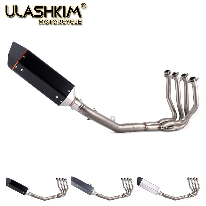 Мотоцикл Полная система глушитель Модифицированная средняя звеньевая труба без шнуровки для kawasaki Z800 2013 2014 2015 2016
Мотоцикл Полная система глушитель Модифицированная средняя звеньевая труба без шнуровки для kawasaki Z800 2013 2014 2015 2016