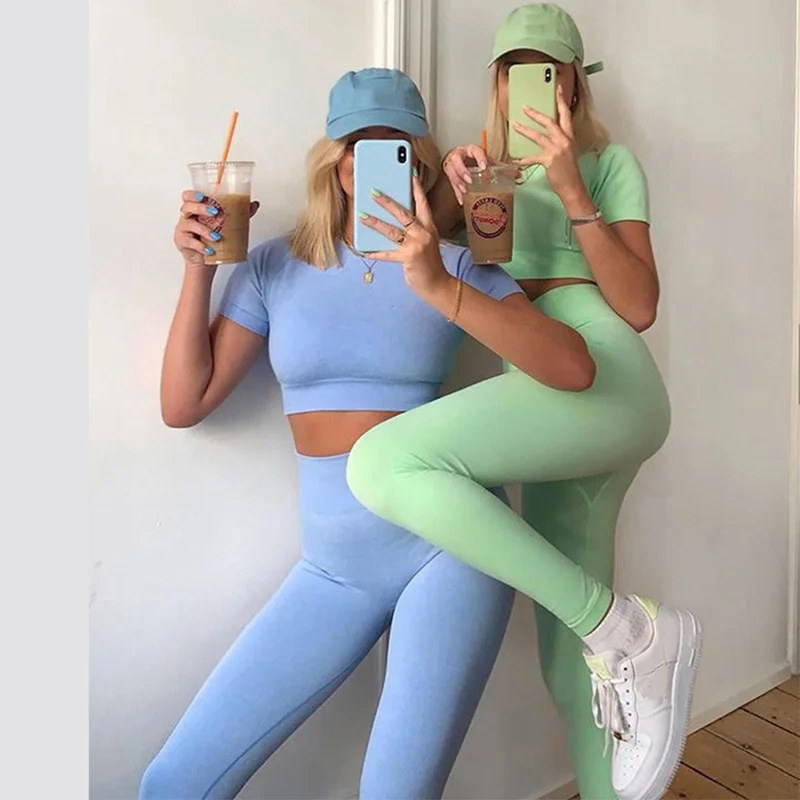 Two Piece Sets Women Crop Tops Biker Shorts Leggings Pants Fitness Gym Workout Sportwear Camisole Outfits Streetwear Yoga Suits
Two Piece Sets Women Crop Tops Biker Shorts Leggings Pants Fitness Gym Workout Sportwear Camisole Outfits Streetwear Yoga Suits