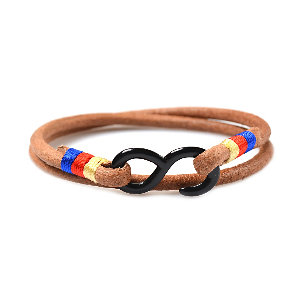 2020 New Fashion circular Leather Bracelet Men Bracelet for Women Jewelry Multilayer Leather Clasps Charm Bracelet
2020 New Fashion circular Leather Bracelet Men Bracelet for Women Jewelry Multilayer Leather Clasps Charm Bracelet