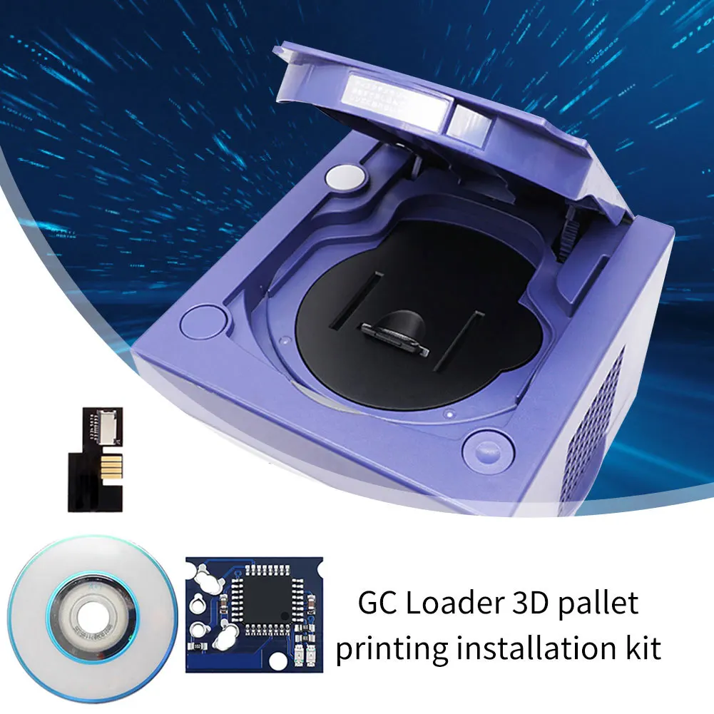 SD2SP2 Adapter Replacement Micro SD Card Reader + Swiss v5.0 Boot Disc Mini DVD + Mod Chip for Nintendo Gamecube NGC NTSC Parts
SD2SP2 Adapter Replacement Micro SD Card Reader + Swiss v5.0 Boot Disc Mini DVD + Mod Chip for Nintendo Gamecube NGC NTSC Parts