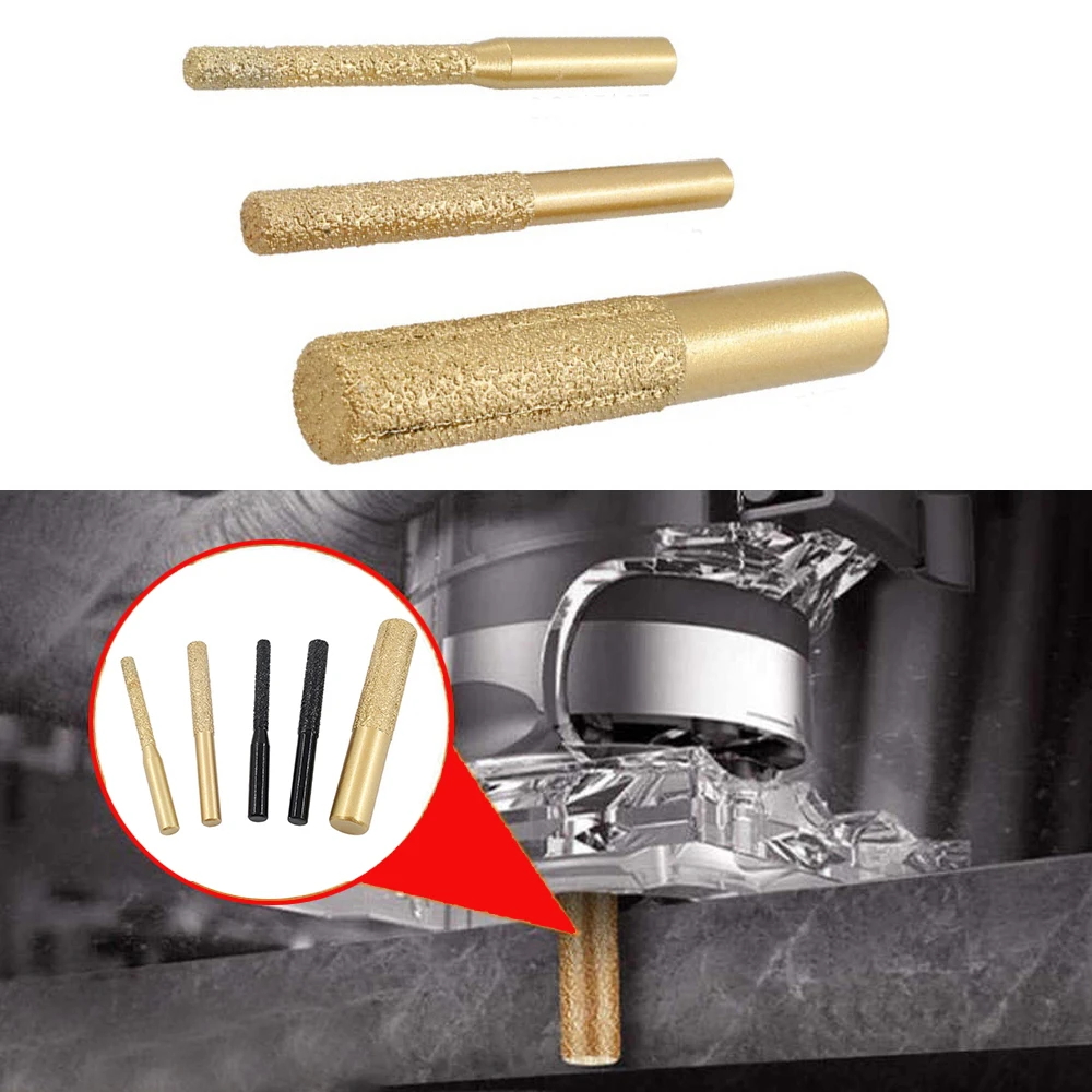 1PC Diamond Router Bits Golden Brazed Straight Shank Marble Stone Granite Diamond Router Bits Engraving Machine Carving Tool
1PC Diamond Router Bits Golden Brazed Straight Shank Marble Stone Granite Diamond Router Bits Engraving Machine Carving Tool