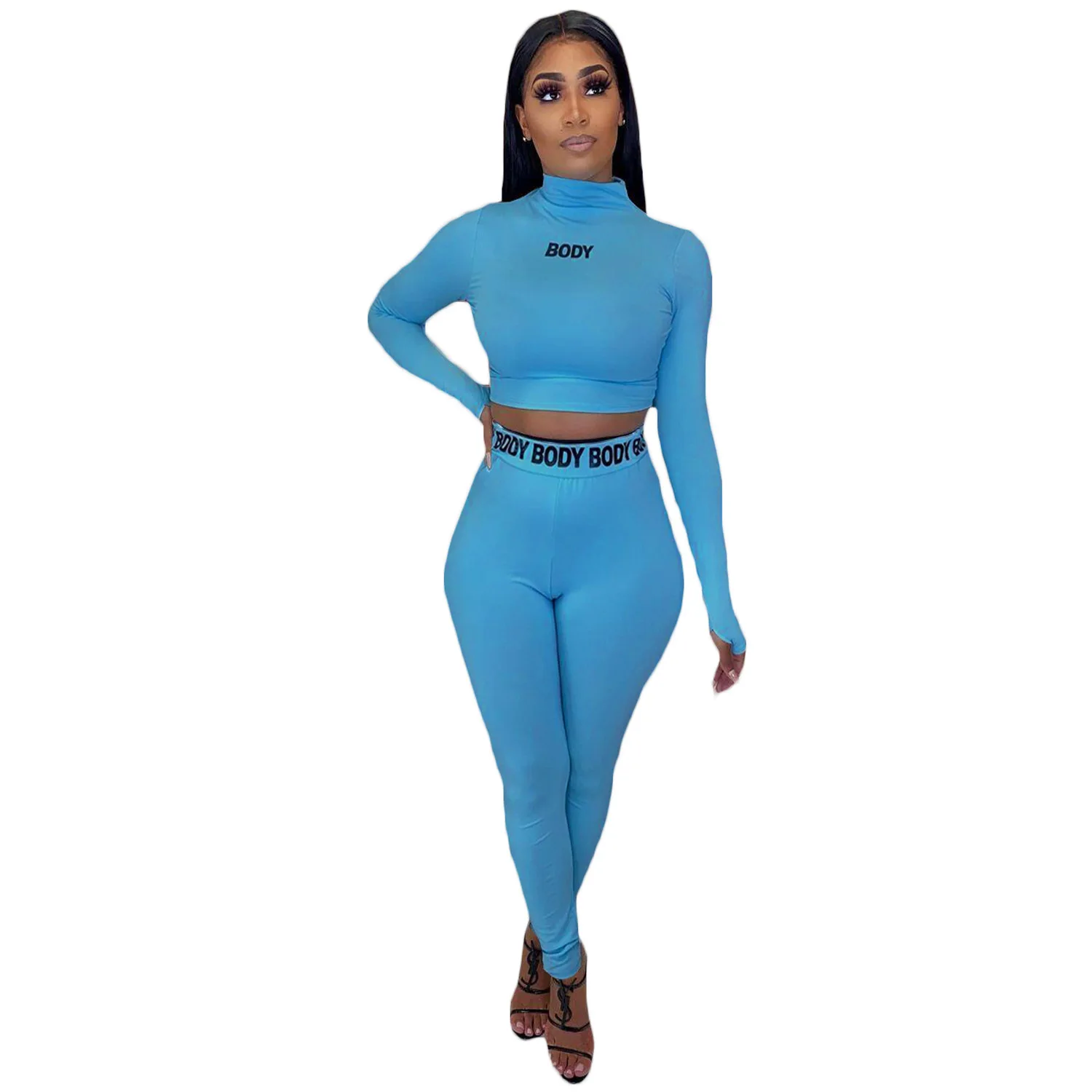 2020 Summer Women's Suit European and American Hot Style Form-fitting Solid-color Casual Fashion Two-piece Set
2020 Summer Women's Suit European and American Hot Style Form-fitting Solid-color Casual Fashion Two-piece Set