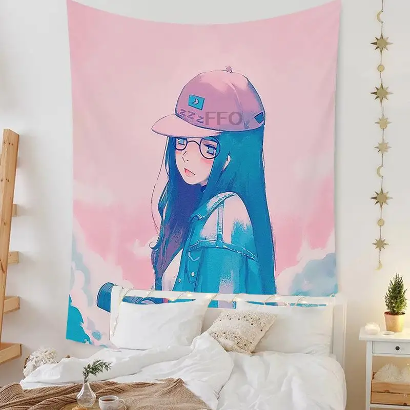 FFO Anime Decor Tapestry Wall Hanging Japanese Room Decoration Tapestries Cloth Kawaii Girl Aesthetic Tenture Mural Bedroom
FFO Anime Decor Tapestry Wall Hanging Japanese Room Decoration Tapestries Cloth Kawaii Girl Aesthetic Tenture Mural Bedroom