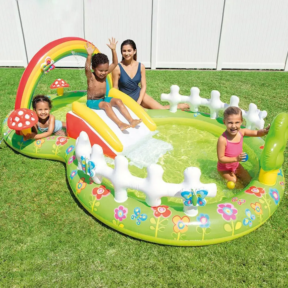 Summer Baby Inflatable Swimming Pool Inflatable Play Center Spray Water Children Paddling Pool Outdoors Sport Play Kids Bath Toy
Summer Baby Inflatable Swimming Pool Inflatable Play Center Spray Water Children Paddling Pool Outdoors Sport Play Kids Bath Toy
