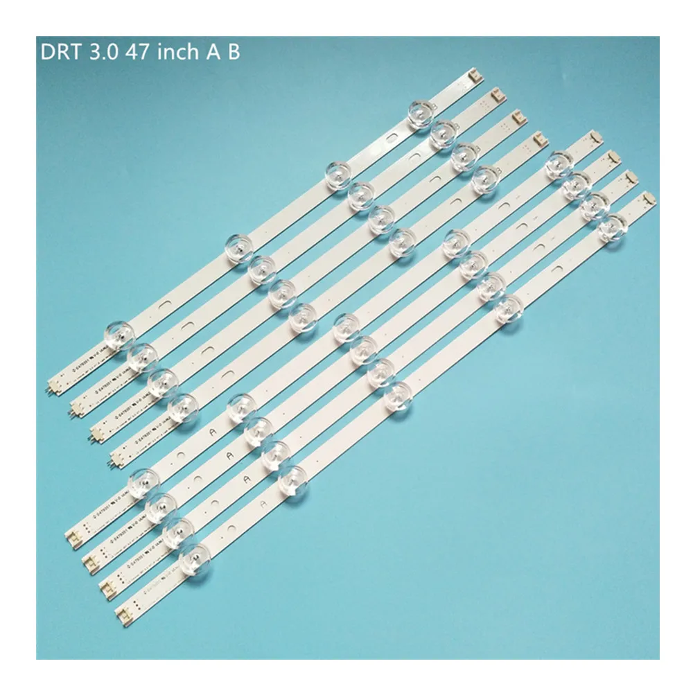 New Kit 8 PCS LED strip Replacement for LG 47LB6300 innotek DRT 3.0 47 inch A B 6916L-1715A 1716A 6916L-1961A 1962A 1948A 1949A
New Kit 8 PCS LED strip Replacement for LG 47LB6300 innotek DRT 3.0 47 inch A B 6916L-1715A 1716A 6916L-1961A 1962A 1948A 1949A