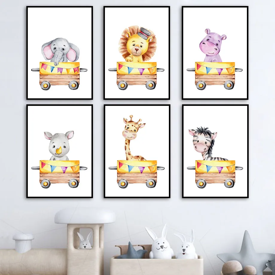 Animals Car Lion Giraffe Zebra Elephant Hippo Wall Art Canvas Painting Nordic Posters And Prints Wall Pictures Baby Room Decor
Animals Car Lion Giraffe Zebra Elephant Hippo Wall Art Canvas Painting Nordic Posters And Prints Wall Pictures Baby Room Decor