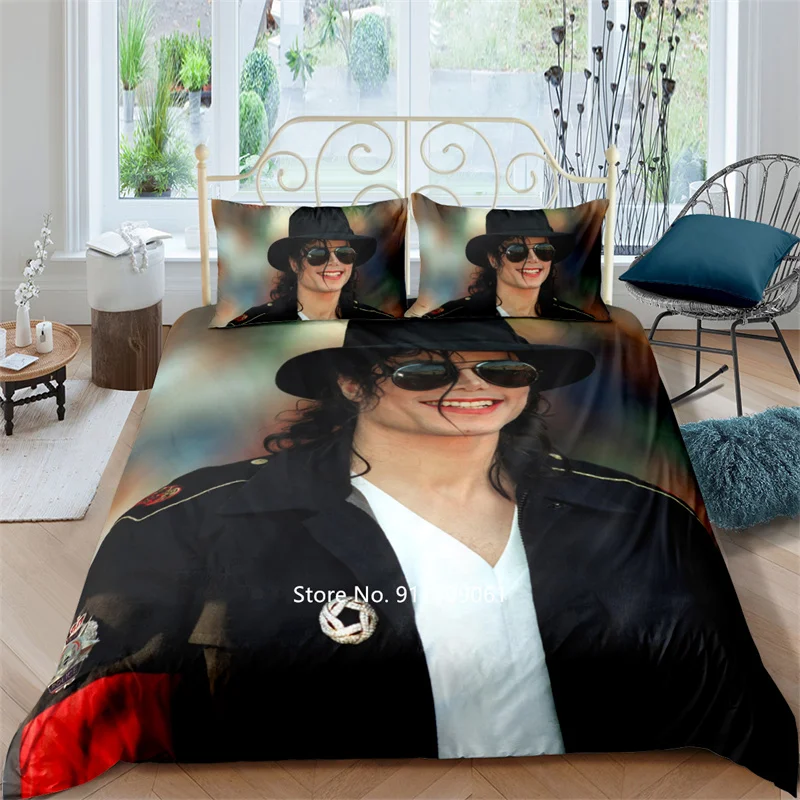 Famous Pop Male Singer Dancer 3D Bedclothes Set for Adult Children Duvet and Pillowcase In Single and Double King Queen Size
Famous Pop Male Singer Dancer 3D Bedclothes Set for Adult Children Duvet and Pillowcase In Single and Double King Queen Size