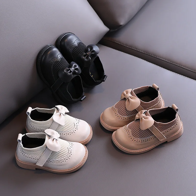 2020 Autumn New Baby Girl Genuine Leather Shoes FashionBow Knitted Toddler Girls Boots 1-6 Years Old Children's Shoes
2020 Autumn New Baby Girl Genuine Leather Shoes FashionBow Knitted Toddler Girls Boots 1-6 Years Old Children's Shoes