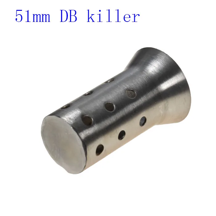New 51mm/60mm universal Motorcycle exhaust pipe DB killer silencer exhaust pipe back pressure DB killer high quality silencer
New 51mm/60mm universal Motorcycle exhaust pipe DB killer silencer exhaust pipe back pressure DB killer high quality silencer