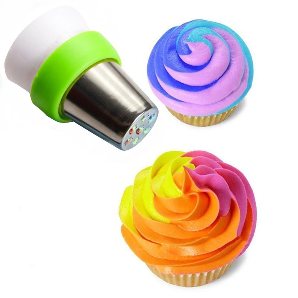 Icing Piping Bag Nozzle Converter 3 Hole Mixes 3 Color Cream Coupler Cake Decor Tool Icing Piping Nozzle Converter For Cupcake
Icing Piping Bag Nozzle Converter 3 Hole Mixes 3 Color Cream Coupler Cake Decor Tool Icing Piping Nozzle Converter For Cupcake
