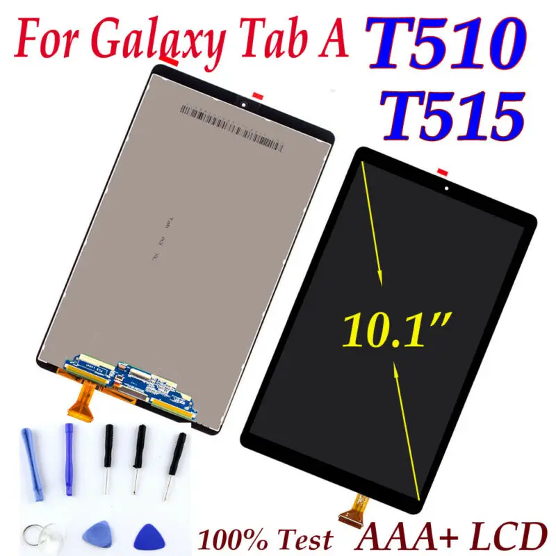 Подходит для Samsung Galaxy Tab A 10,1 2019 T510, сенсорный экран, ЖК-модуль SM-T510N. С установочным инструментом
Подходит для Samsung Galaxy Tab A 10,1 2019 T510, сенсорный экран, ЖК-модуль SM-T510N. С установочным инструментом
