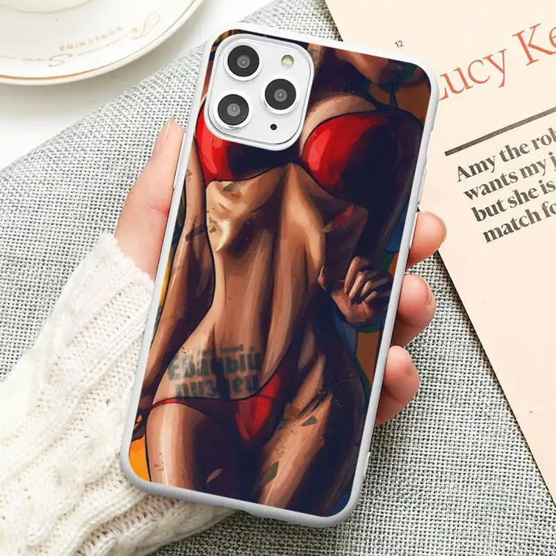 Sexy Sleeve Tattoo Girl Phone Case Candy Color for iPhone 6 6S 7 8 11 12 XS X SE 2020 XR cover funda mini pro Plus MAX funda
Sexy Sleeve Tattoo Girl Phone Case Candy Color for iPhone 6 6S 7 8 11 12 XS X SE 2020 XR cover funda mini pro Plus MAX funda