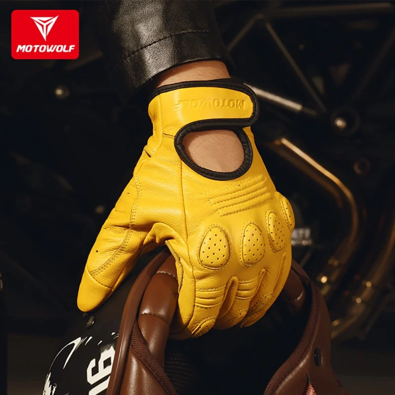 Cycling Gloves Motorcycle Genuine Leather Gloves Full Finger Breathable Windproof Motorbike Gloves For Riding Climbing f
Cycling Gloves Motorcycle Genuine Leather Gloves Full Finger Breathable Windproof Motorbike Gloves For Riding Climbing f