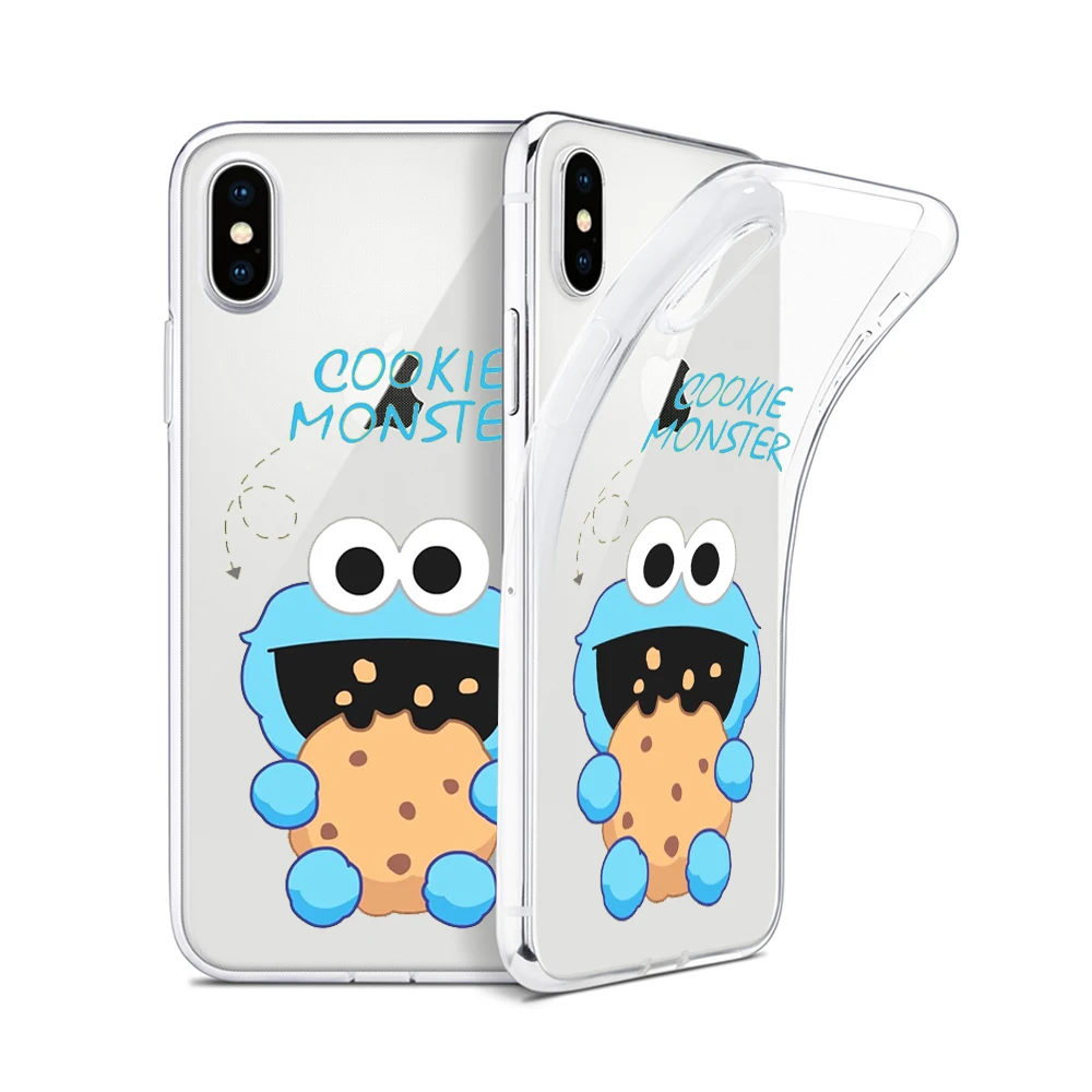 Sesame Cookie Monster Elmo Phone Case for iphone12 13 pro max mini 13 11 pro XS MAX 8 7 Plus X 13 2021 XR Transparent case cover
Sesame Cookie Monster Elmo Phone Case for iphone12 13 pro max mini 13 11 pro XS MAX 8 7 Plus X 13 2021 XR Transparent case cover
