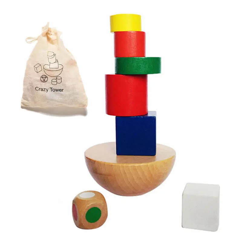 1 Set Kids Geometric Blocks Balancing Game Toy Canvas Bag Small Size Educational Toys Office Desk Decoration Art Gift
1 Set Kids Geometric Blocks Balancing Game Toy Canvas Bag Small Size Educational Toys Office Desk Decoration Art Gift