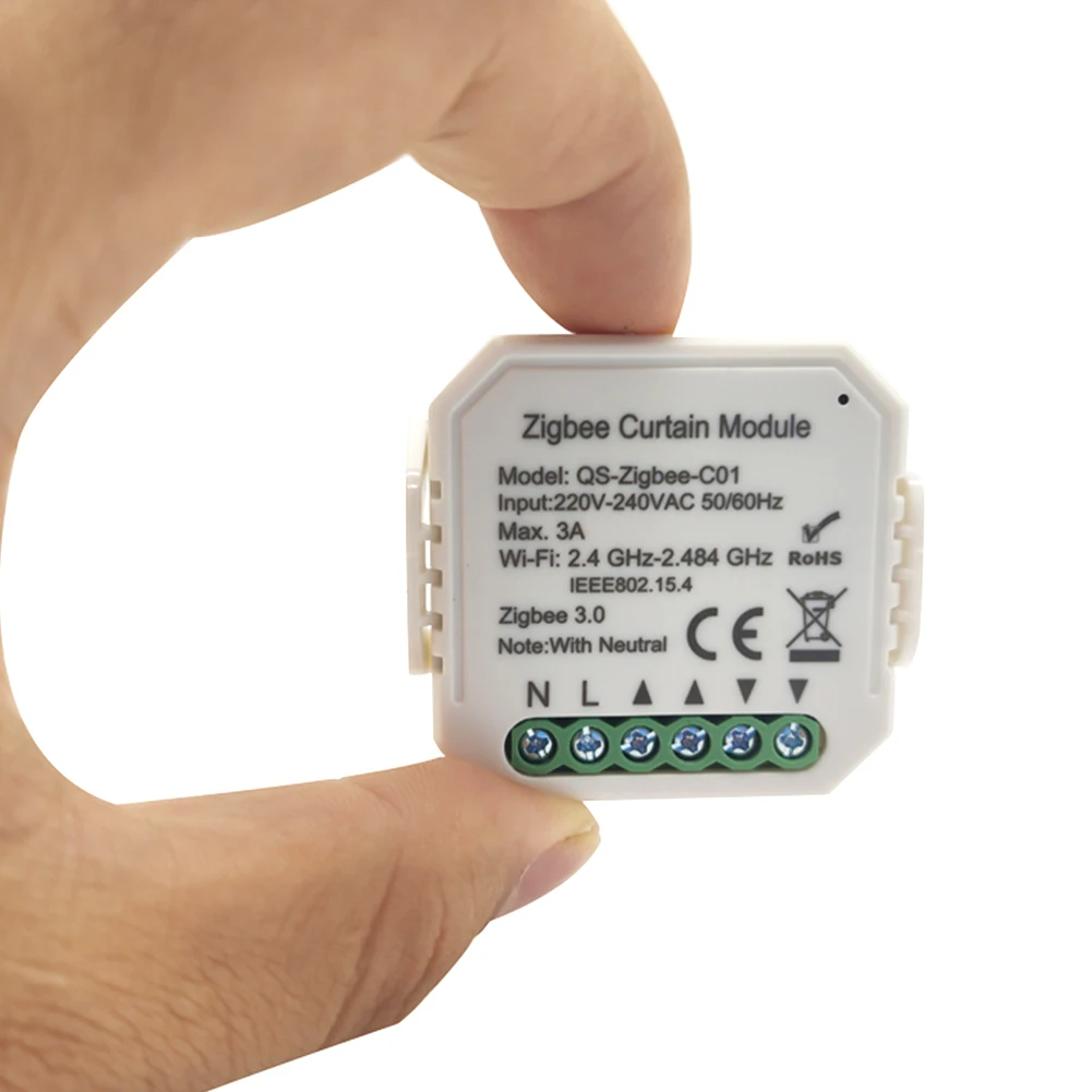 Wireless Practical Bedroom With Timer Curtain Switch Module Family Sharing For Roller Shutter Smart Home Zigbee App Blind Motor
Wireless Practical Bedroom With Timer Curtain Switch Module Family Sharing For Roller Shutter Smart Home Zigbee App Blind Motor