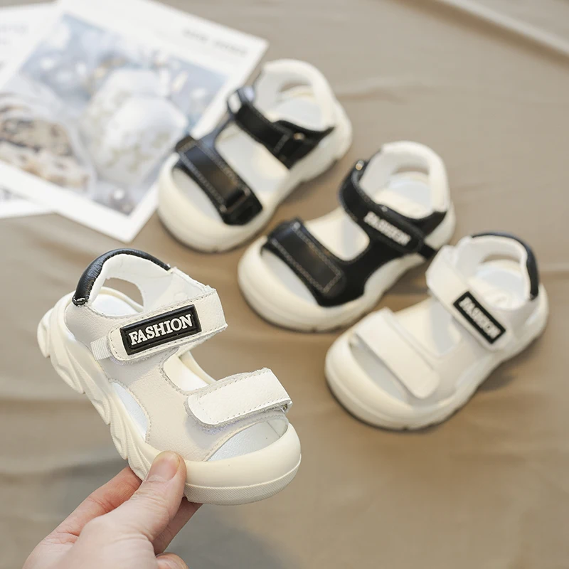 2021 Summer Baby Girls Boys Toddler Shoes Infant Sandals Soft Bottom Genuine Leather Anti-collision Kids Children Beach Sandals
2021 Summer Baby Girls Boys Toddler Shoes Infant Sandals Soft Bottom Genuine Leather Anti-collision Kids Children Beach Sandals