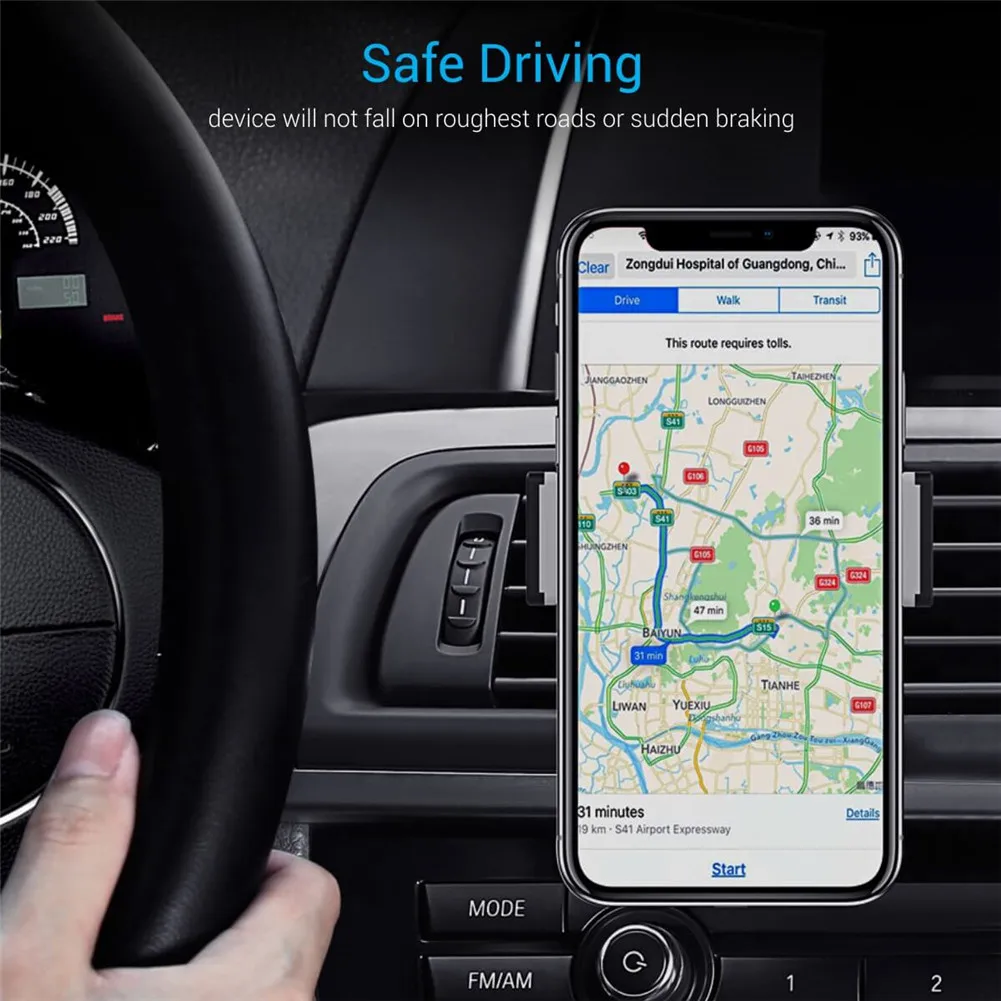 Air Vent Phone Holder for Car 360-degree Rotation Car Phone Mount for Phone 4.7" to 6.0" Car Interior Accessories Dropshipping
Air Vent Phone Holder for Car 360-degree Rotation Car Phone Mount for Phone 4.7" to 6.0" Car Interior Accessories Dropshipping