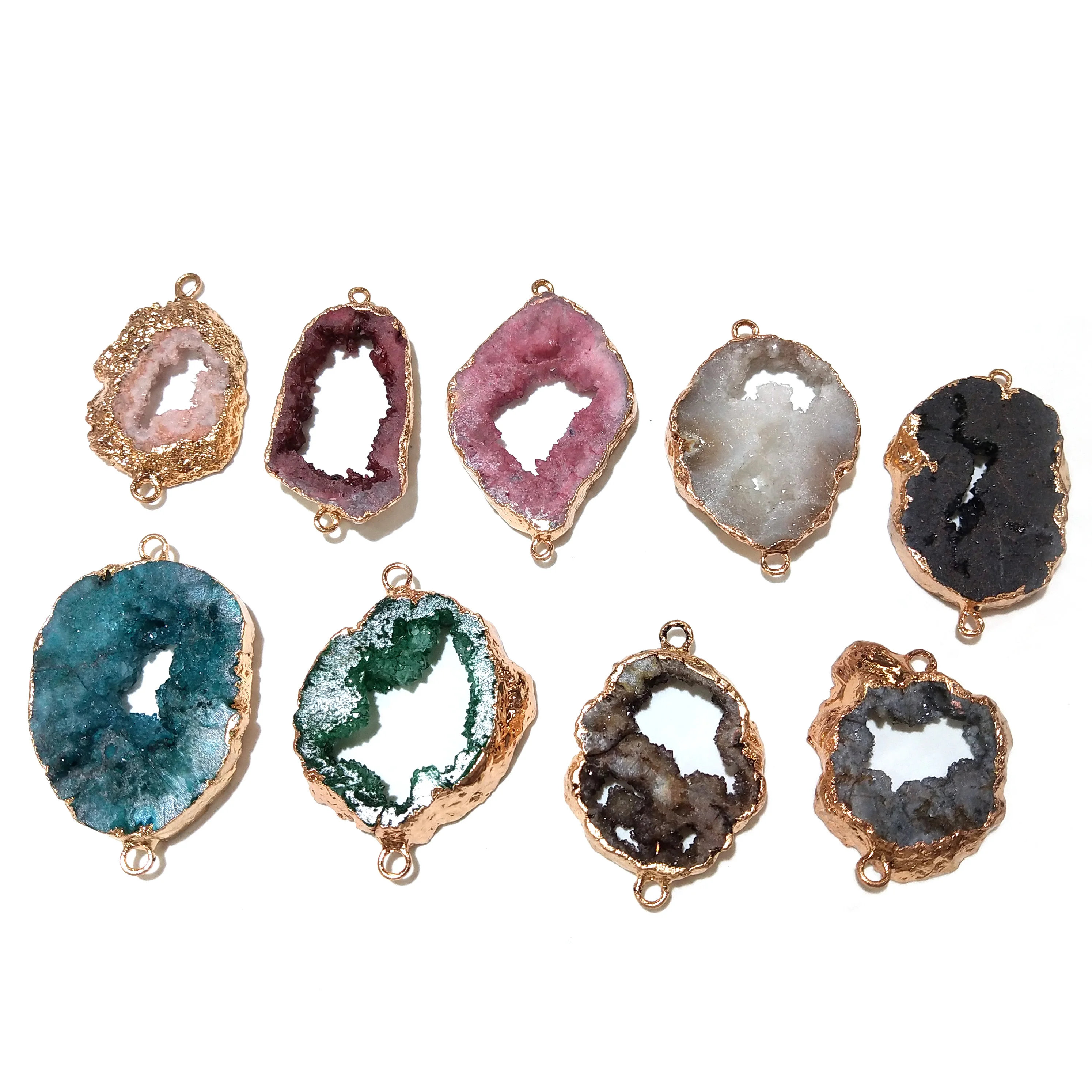Irregular Shape Natural Stone Pendants for Jewelry Making Supplies New Crystal Jewelry Pendants Big Hole Pendant Diy Necklace
Irregular Shape Natural Stone Pendants for Jewelry Making Supplies New Crystal Jewelry Pendants Big Hole Pendant Diy Necklace