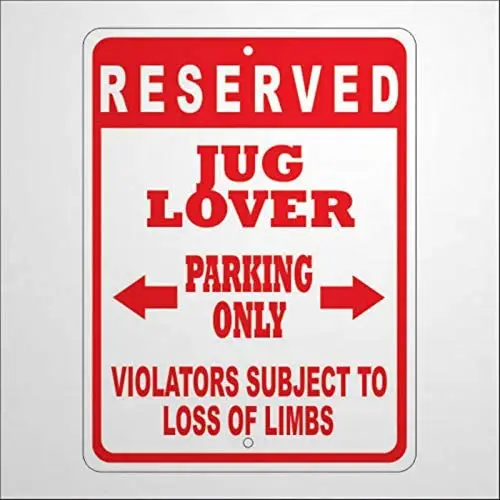 Custom JUG No Parking Sign -Multiple Sizes- Novelty Sign - Personalized Pet Dog Lover Yard Signs
Custom JUG No Parking Sign -Multiple Sizes- Novelty Sign - Personalized Pet Dog Lover Yard Signs