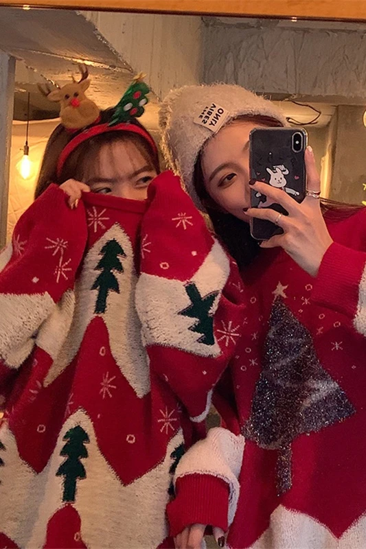 Blusas De Inverno Feminina Limited Christmas Express It In The Sweater Women 2020 Winter New Loose Lazy Sweet Tree Pullover
Blusas De Inverno Feminina Limited Christmas Express It In The Sweater Women 2020 Winter New Loose Lazy Sweet Tree Pullover