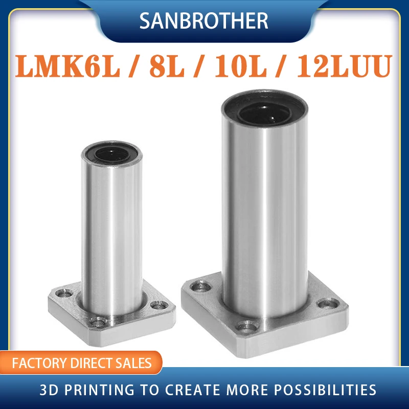 LMK8LUU LMK10LUU LMK12LUU квадратный Фланцевый Тип линейная втулка шарикоподшипник CNC части для 3D принтера UM2 + 2 нагревательных платформы
LMK8LUU LMK10LUU LMK12LUU квадратный Фланцевый Тип линейная втулка шарикоподшипник CNC части для 3D принтера UM2 + 2 нагревательных платформы