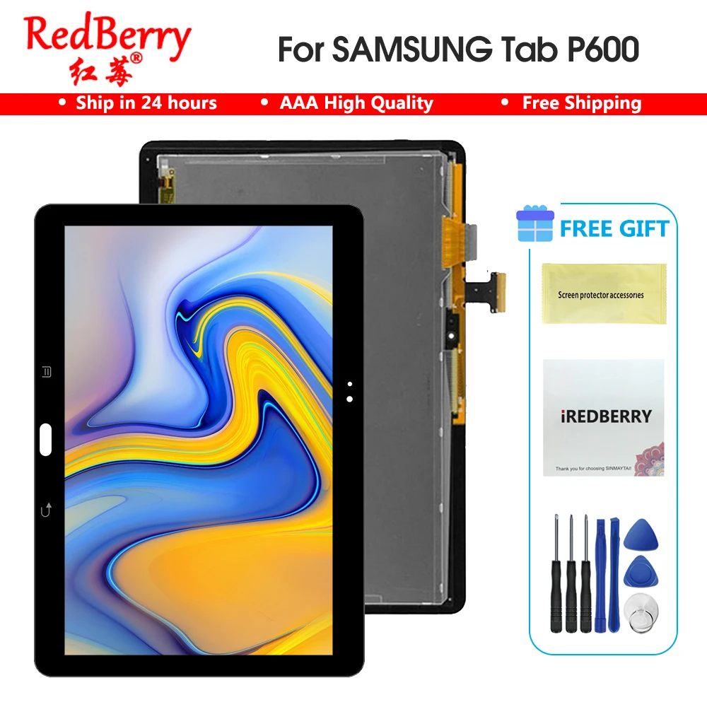10 1 "планшет P600 lcd для samsung Galaxy Note SM P605 ЖК дисплей + сенсорный экран дигитайзер